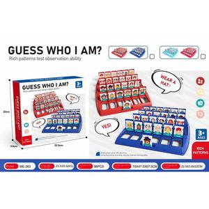 Guess Who Board Game, Logic Training Card Game