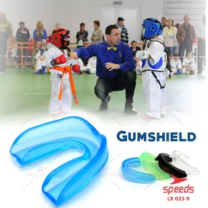 SPEEDS Gamsil Gumshield Pelindung Gigi Mulut Boxing Muaythai Mouthguard Gum Shield Olahraga Bela Diri 033-9
