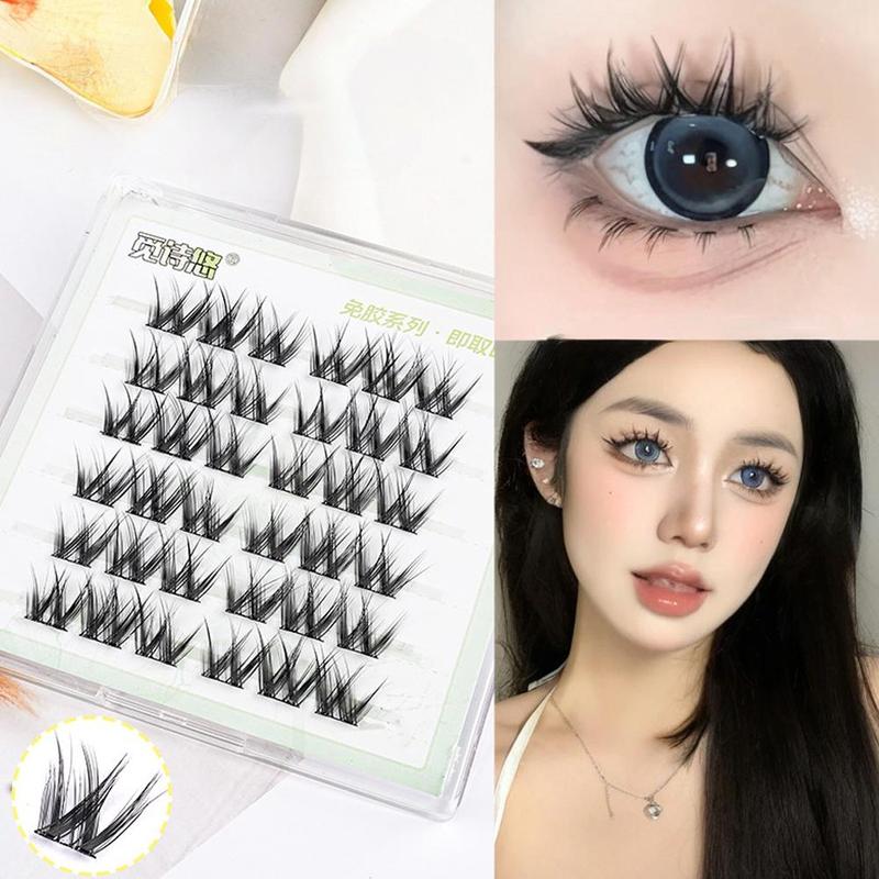 Product Introduction of 【No Need Glue!】glue-free Eyelashes Extension Self-Adhesive Reusable Softer Lashes False Eyelashes Makeup 31