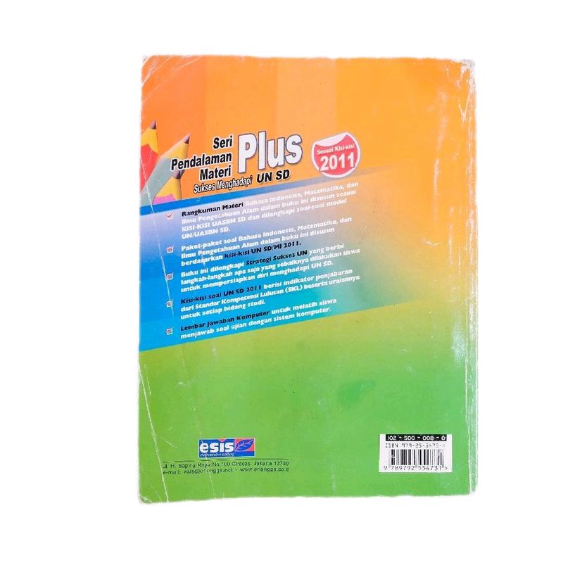 Buku Erlangga SPM Plus 2011 Sd Edisi Tahunan Siswa 5