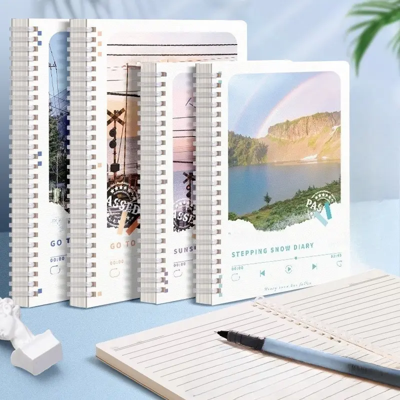Notebook Binder A5 B5 Buku Tulis Sekolah Notebook Aesthetic Korea ...