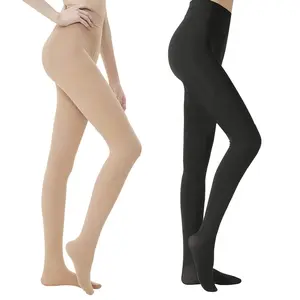STOKING CELANA APPLE PANTYHOSE 120 D ( ORIGINAL ) STOKING WANITA DEWASA TEBAL HITAM DAN CREAM