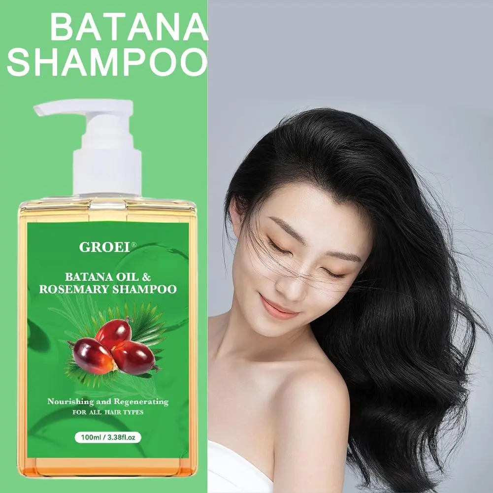 Pure Batana Shampoo Hair Strengthen Moisturizer Restore Hair Improve Dandruff Scalp Oil Control Care