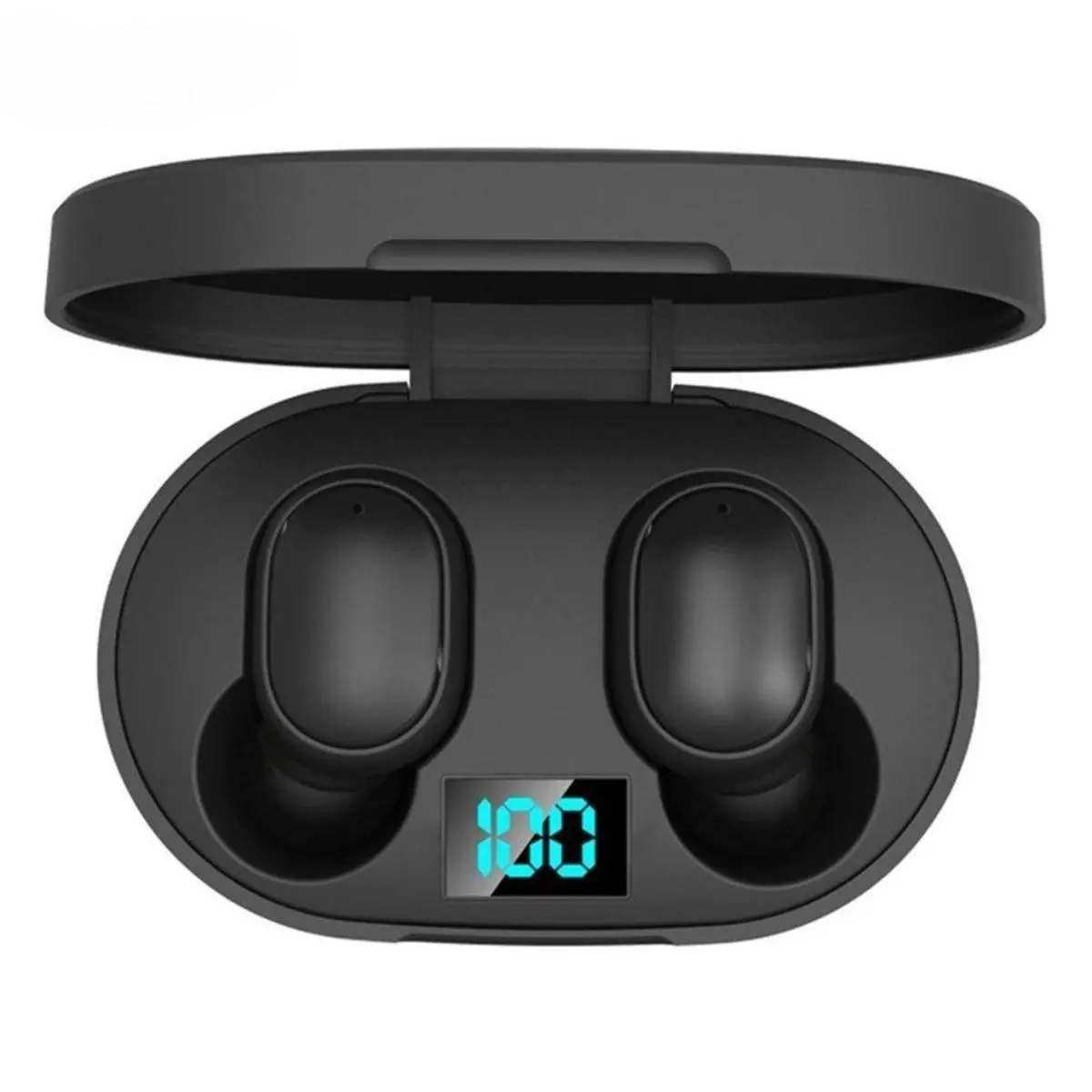 E6S Earbuds Portable Bluetooth Earphone TWS Wireless Stereo Handfree Airbuds Earfon Audio Electronic