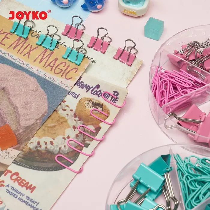 Clip Set Klip Penjepit Kertas Joyko 4 Type 4