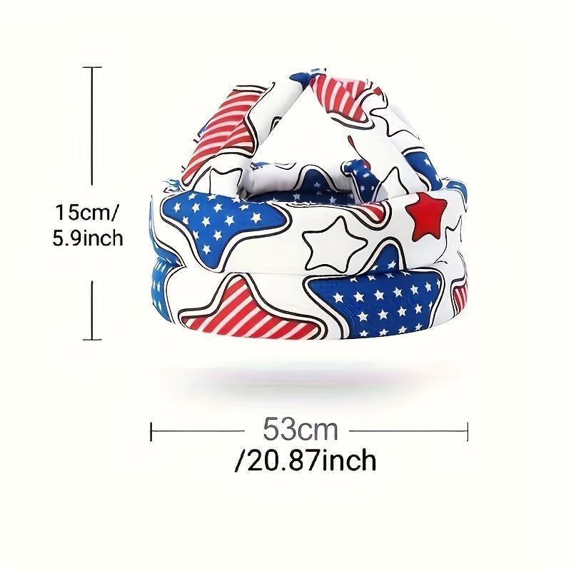 Product Introduction of Cute Star Pattern Baby Head Protection Pad, Anti-fall Head Protection Mat, Child Safety Head Protection Gear for Baby Boys & Girls 6