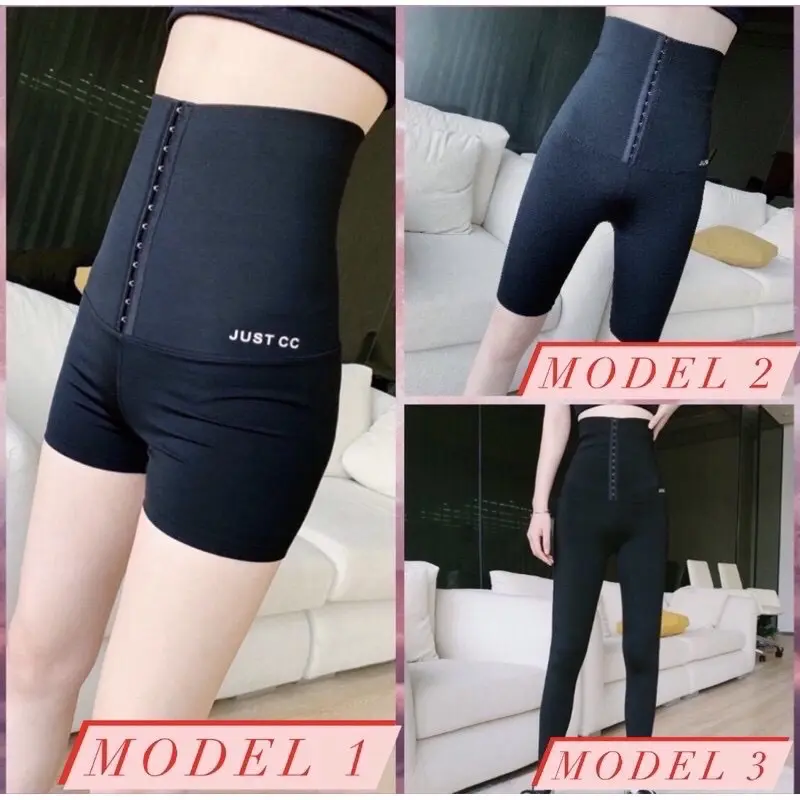 Celana Legging Korset Pelangsing Highwaist Leging Yoga Olahraga Shappers Sport