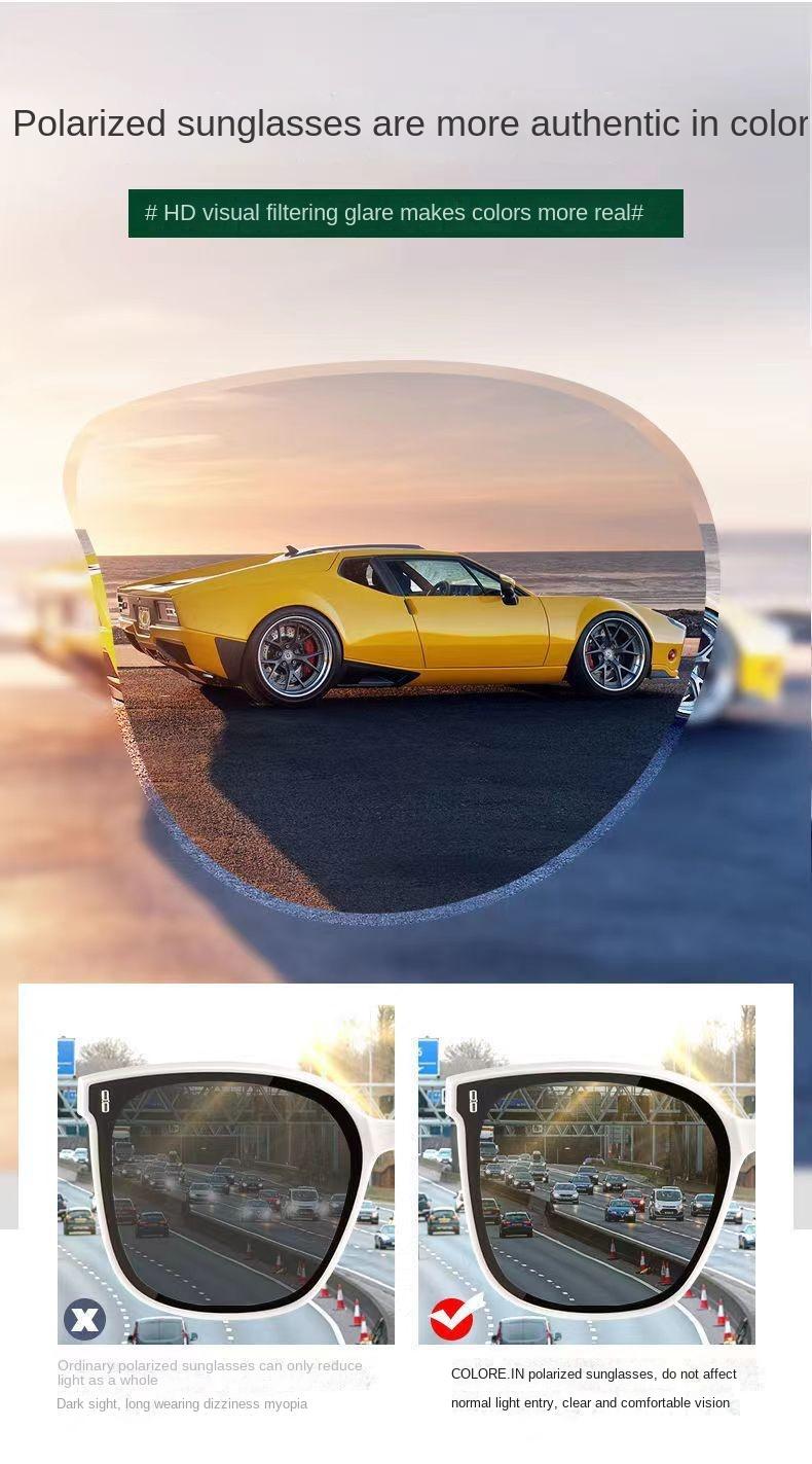 Product Introduction of New Sunglasses Male Glasses  Uv Protection Glasses Men's Handsome Men's Driving Men's Sunglasses 12