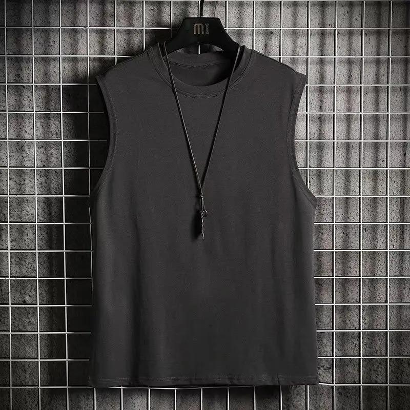 Product Introduction of Tank Top Men's Summer Loose Sleeveless T-shirt 2