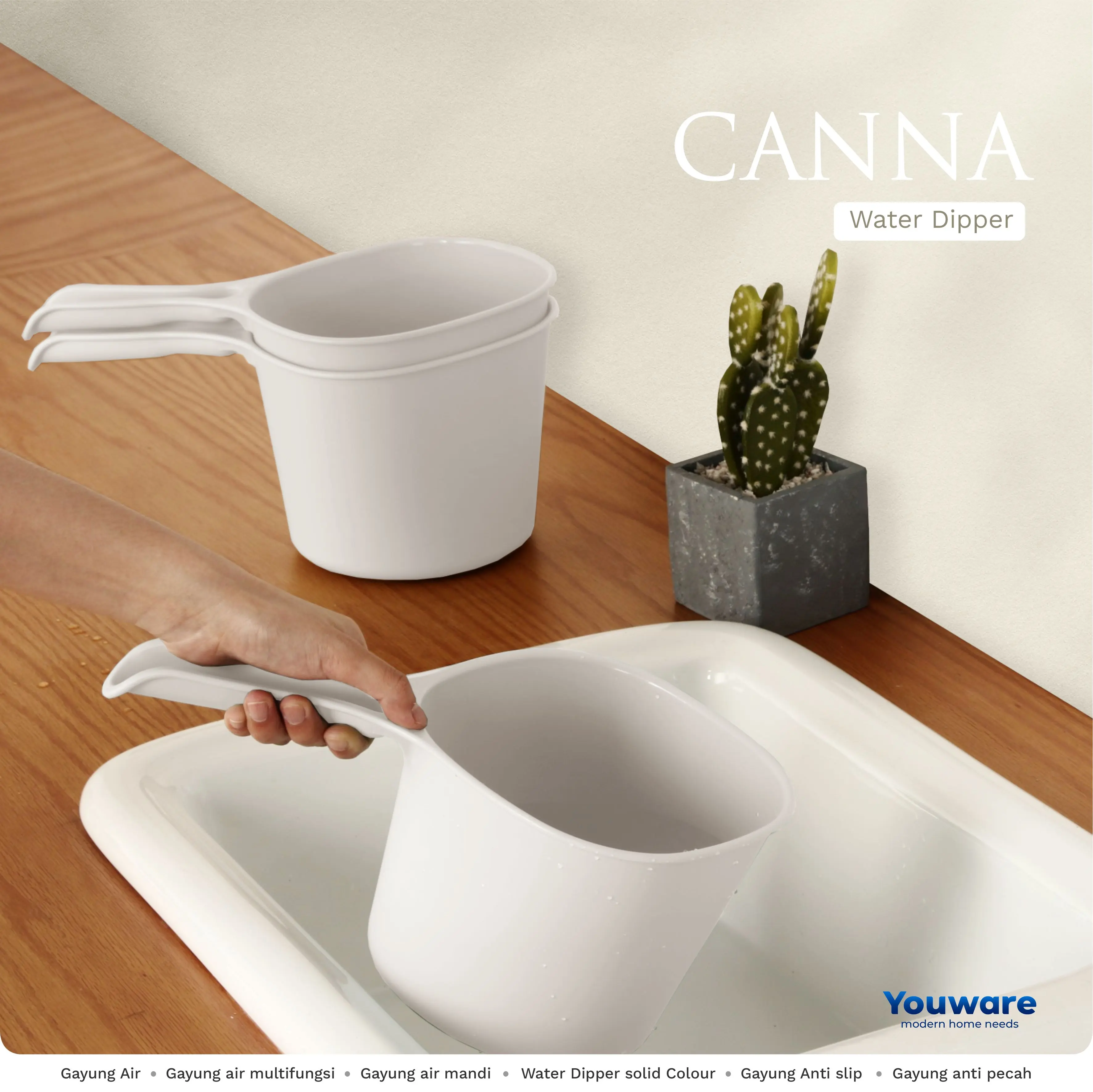 YOUWARE - CANNA Gayung Air Anti Pecah Plastik Dipper