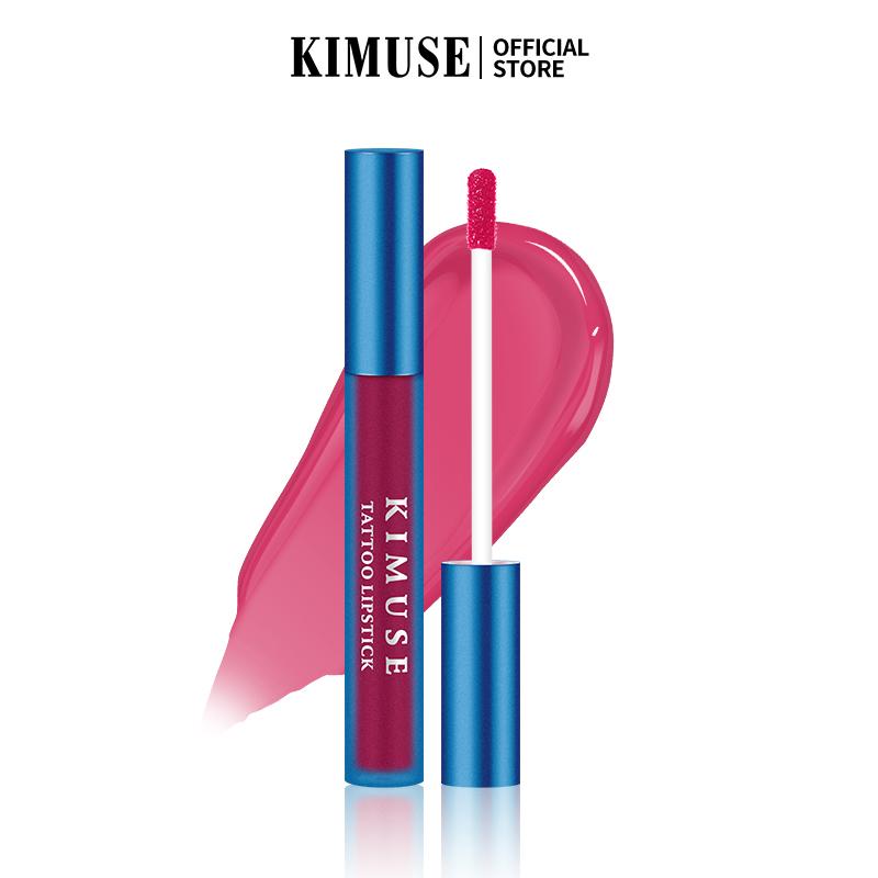  KIMUSE Son bóng dạng lỏng Peel Off Lip Stain Matte 3.6ml 