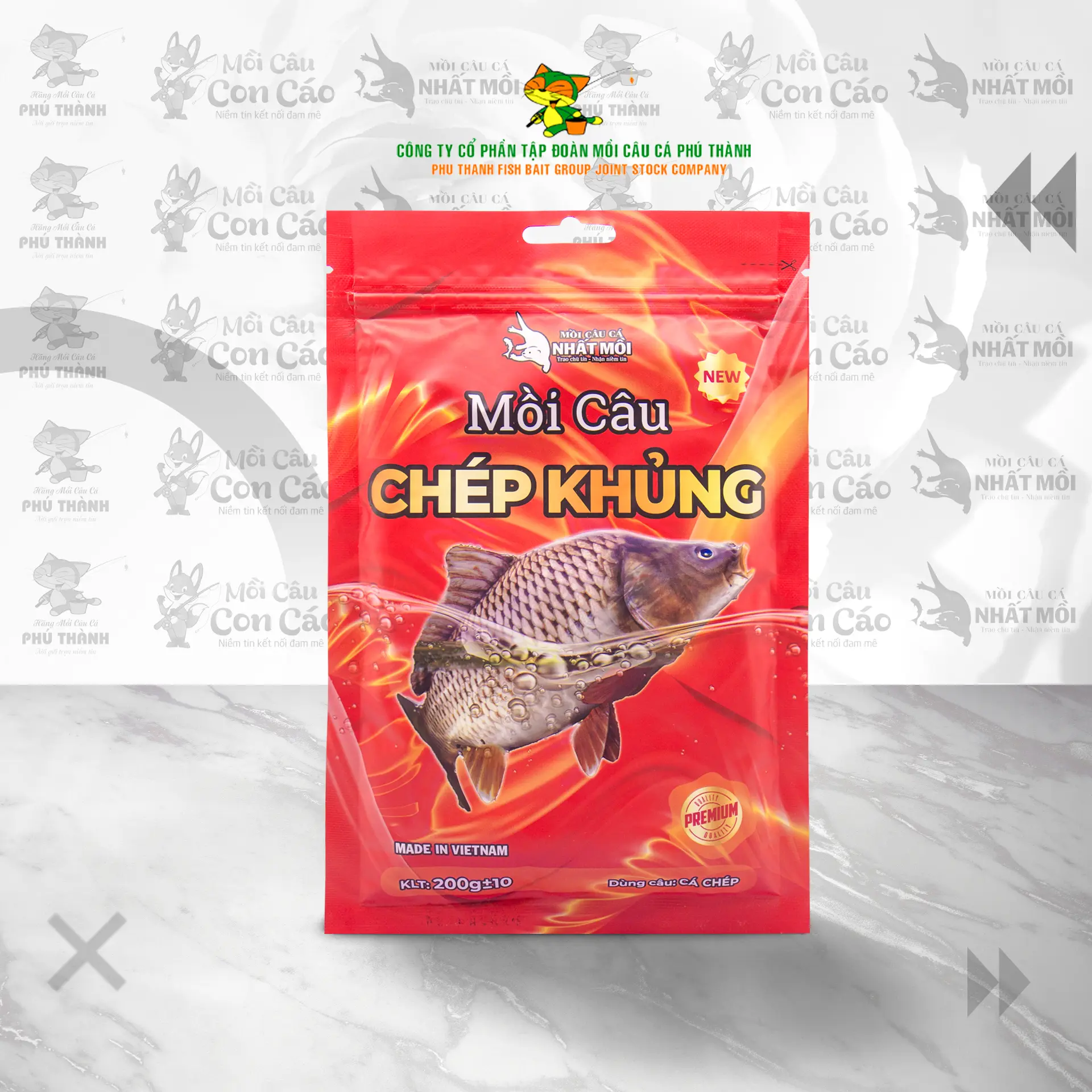 Phú Thành - Mồi Câu Chép Khủng chuyên dùng câu Cá Chép chính hãng Phú Thành