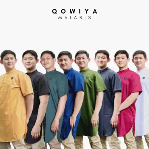 Baju Kurta Yusuf Lengan Pendek Bahan Toyobo Platinum
