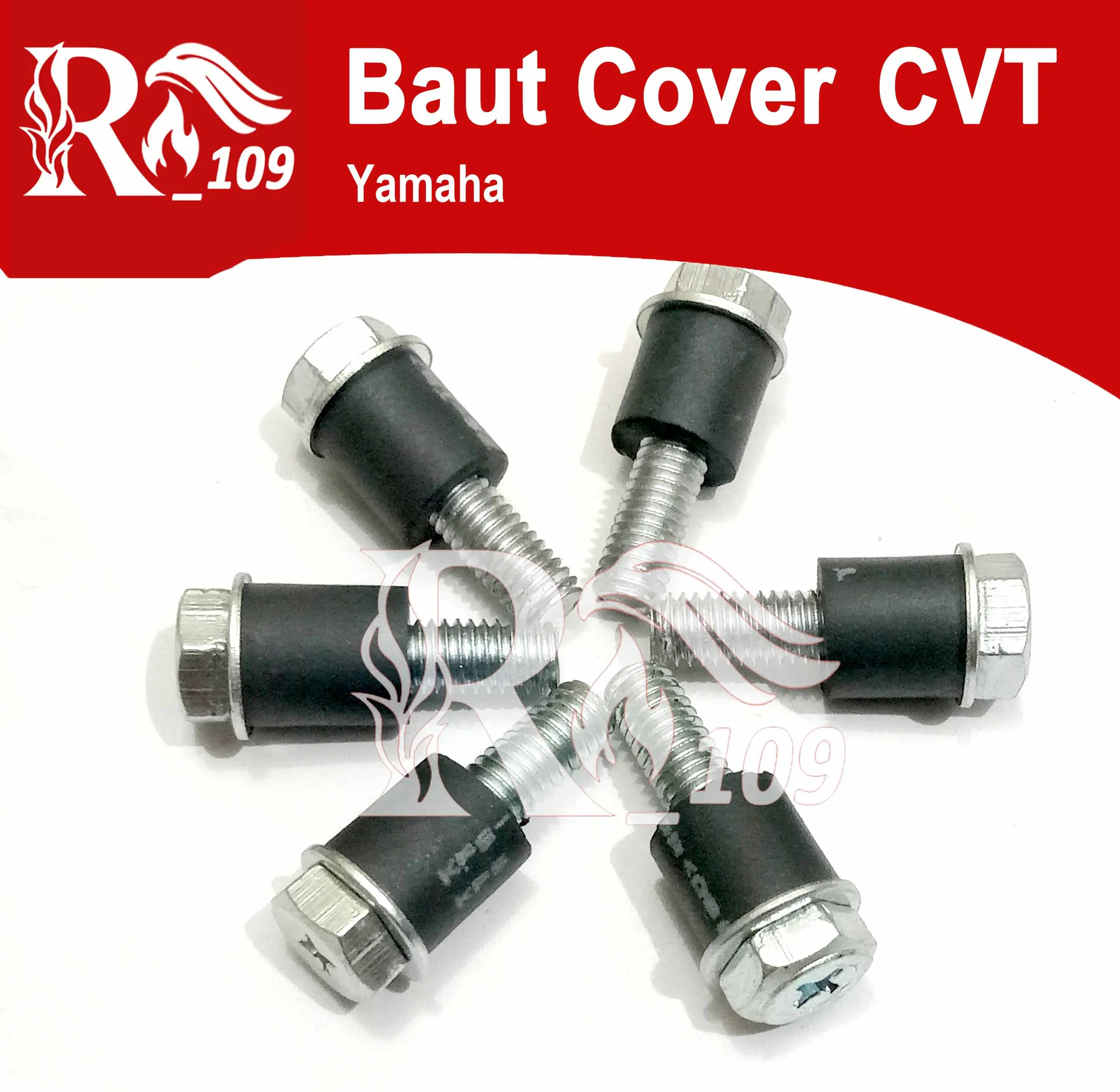 6 PCS BAUT COVER CVT YAMAHA N-MAX /AEROX /LEXI