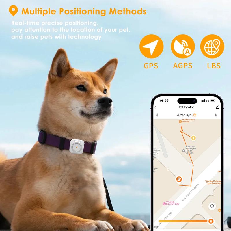 Product Introduction of [Ready Stock&COD]2024 newest design 4G GPS pet tracker real-time positioning fence health detection heartbeat and body temperature for pets 21