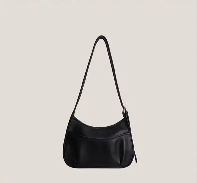 Tas Vegan tas bahu-tas vegan tas wanita lokal-GZ Hitam 0