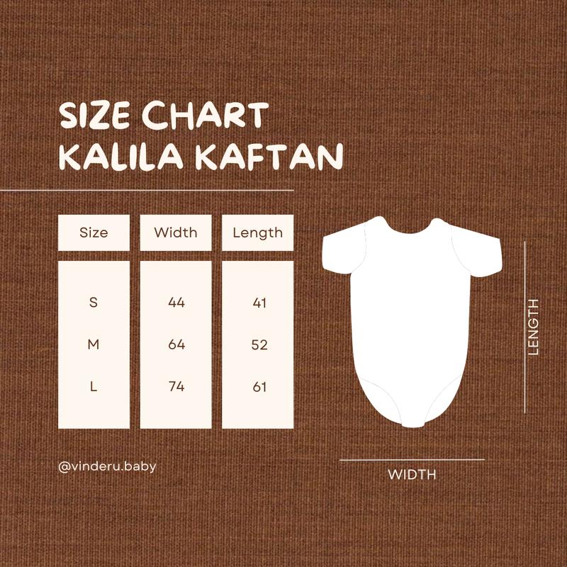 Product Introduction of Vinderu Calilaa Kaftan/Baju Bayi/Pakaian Bayi Muslim 0