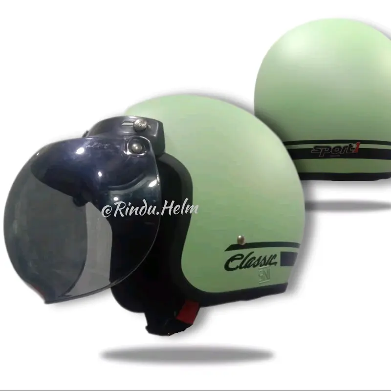 Helm Retro Matic Dewasa Sni 4