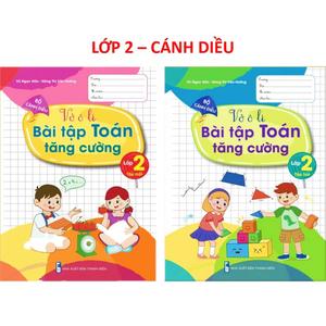 Sách - Vở Ô Li Bài Tập Toán Tăng Cường Lớp 2 - Cánh Diều