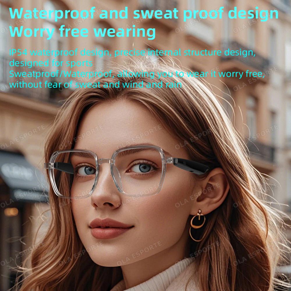 Smart Glasses Wireless Bluetooth 5.4 Smart Touch Music Control Headphone Sunglasses Voice Call Outdoor Sports Smartglasses 2025 - Image 4