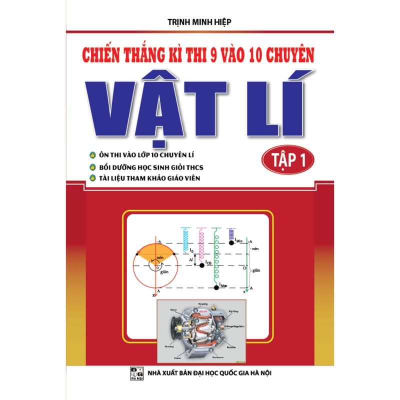 Sách - Combo Chiến Thắng Kì Thi 9 Vào 10 Chuyên Môn Vật Lí ( Tập 1+ Tập 2) - KV 6