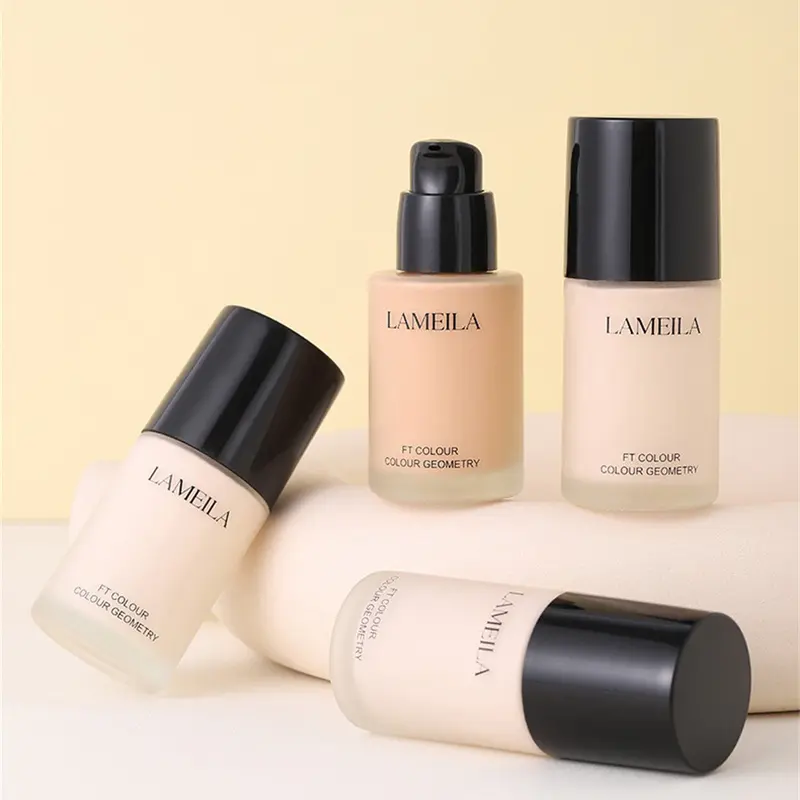 Kem Nền Lớp Nền Lớp Ve Mềm, Lameila, Không Dầu, Kem Nền Dạng Lỏng Lì 6