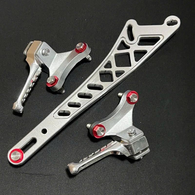  Full Bộ Gác Chân Malay Ex150 Sirius Winner + Pát Pô 10li Kèm 4 Ốc Long Đền Đỏ 