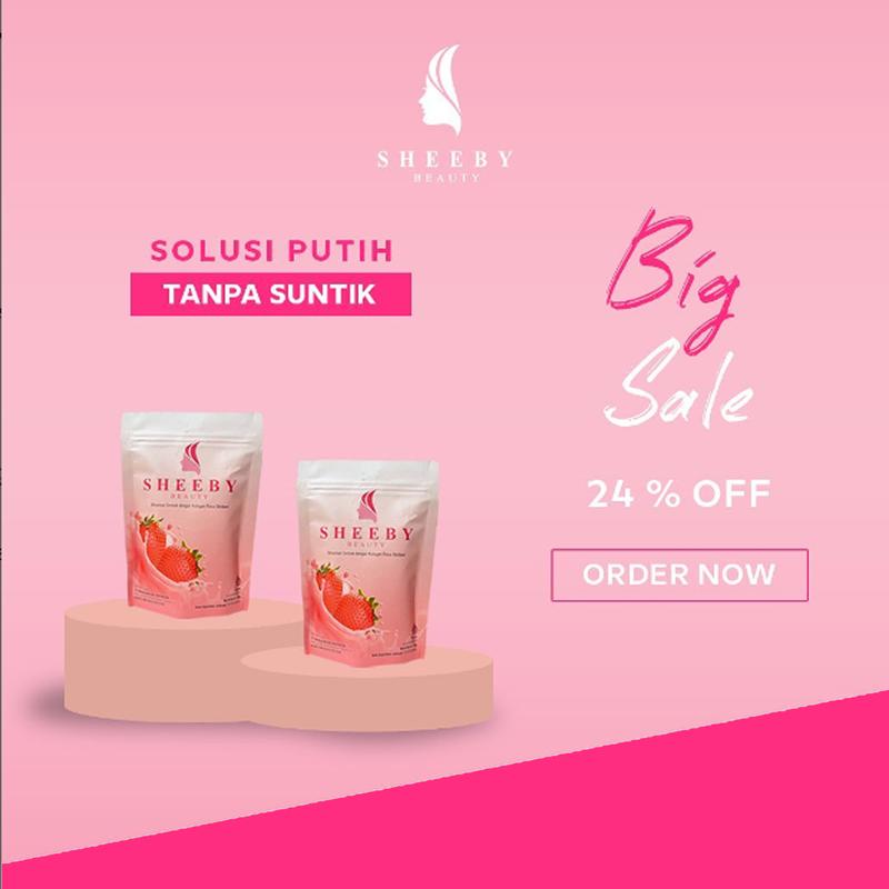 Sheeby Beauty Kemasan Baru Collagen Drink BPOM 2 PCS 1