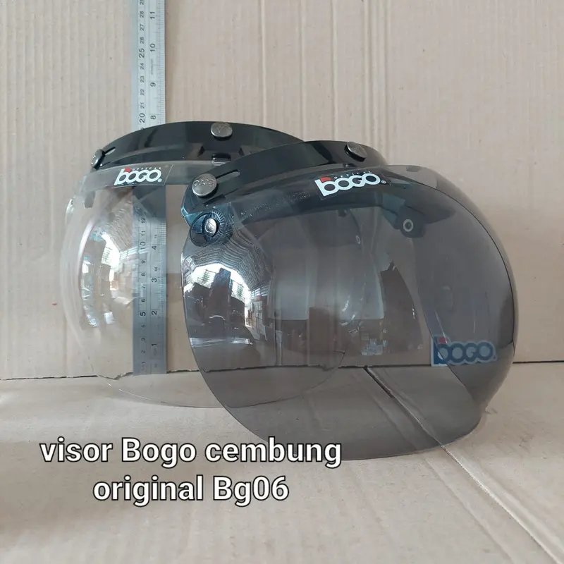 Visor helm | Kaca Helm Bogo Flat Datar Original 3
