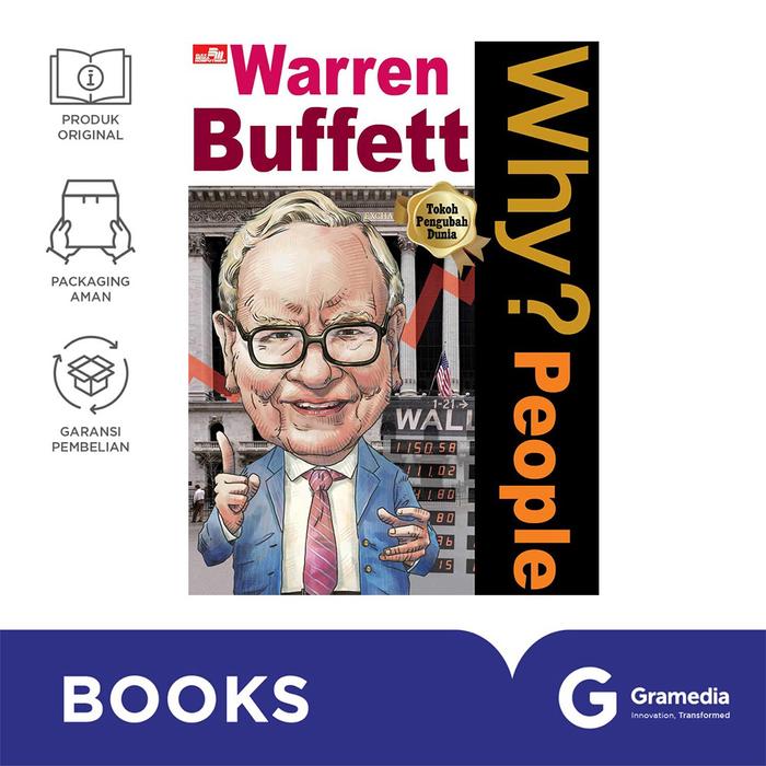 Gambar Gramedia Buku Anak Why? People - Warren Buffett (Yearim dang) dari Gramedia Kota Administrasi Jakarta Utara Tokopedia