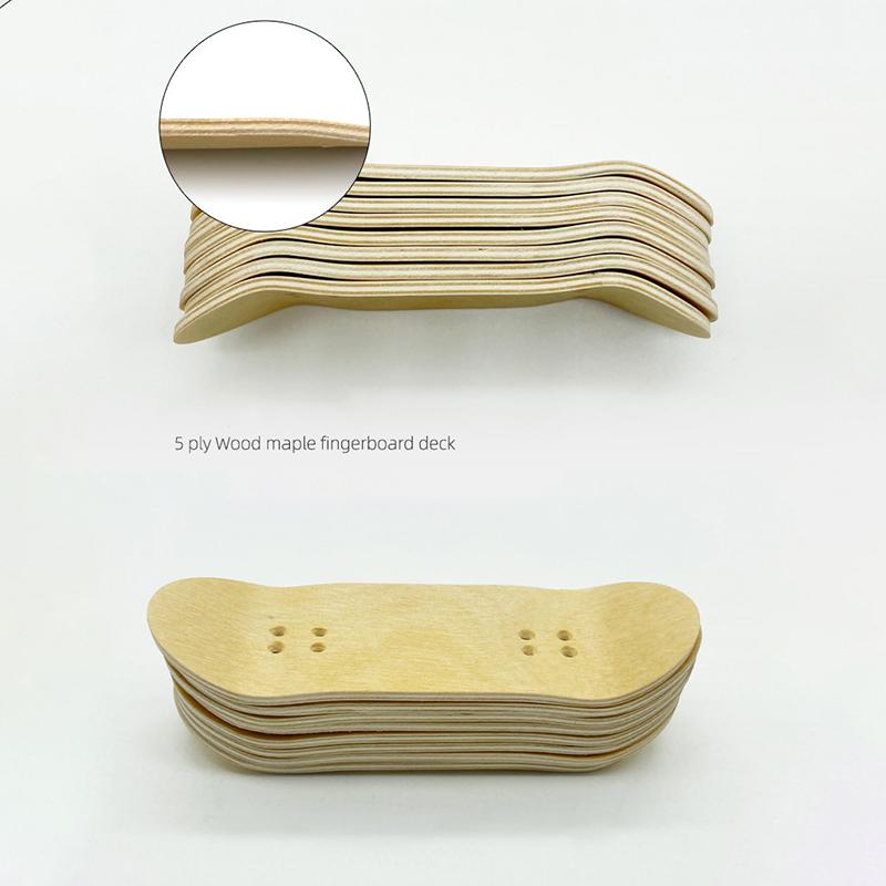 Product Introduction of Finger Skateboard Maple Board 100*30mm Fingertip Creative Gift Finger Sports Board 16