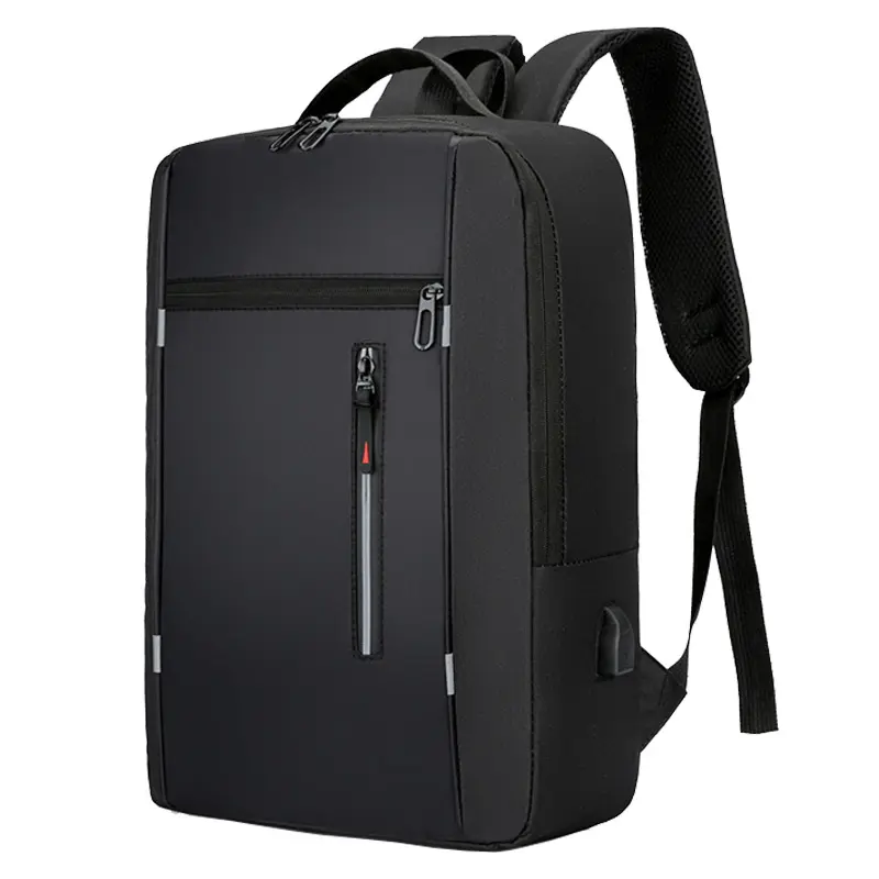 Ba Lô Công Sở, Không Thấm Nước, Dành Cho Nam Giới, Có Cổng USB, Thích Hợp Cho Máy Tính Xách Tay 15,6 Inch, Ba Lô Sức Chứa Lớn, Túi Đeo Lưng