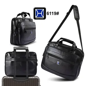 (TRIS) Tas Kantor Mesengger Polo Hiero 6119 Tas Kulit Kerja Pria Tas Selempang Cowok