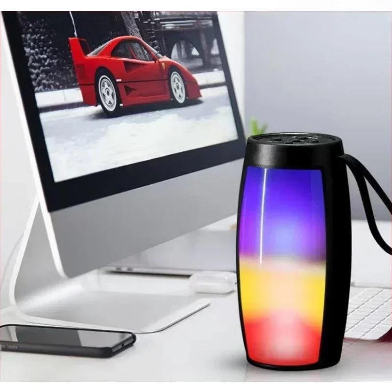 Product Introduction of Pembesar Suara Pintar Luaran, 1202 Ketibaan Baru, dengan Kesan Pencahayaan Berkilau Berwarna-warni, Subwufer Sangat Berat, Kelantangan Tinggi, Pembesar Suara Bluetooth aker Audio spiker 10