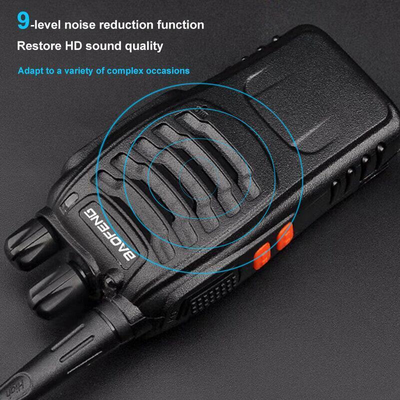 Product Introduction of 【4 PCS】BF-888S(1-10km) กำลังไฟ5W วิทยุสื่อสาร อุปกรณ์ครบชุด ไฟฉาย พร้อมแบตเตอรี่ เครื่องส่งรับวิทยุ มือถือเครื่องส่งรับวิทยุพลเรือน โรงแรมเครื่องส่งรับวิทยุ 16