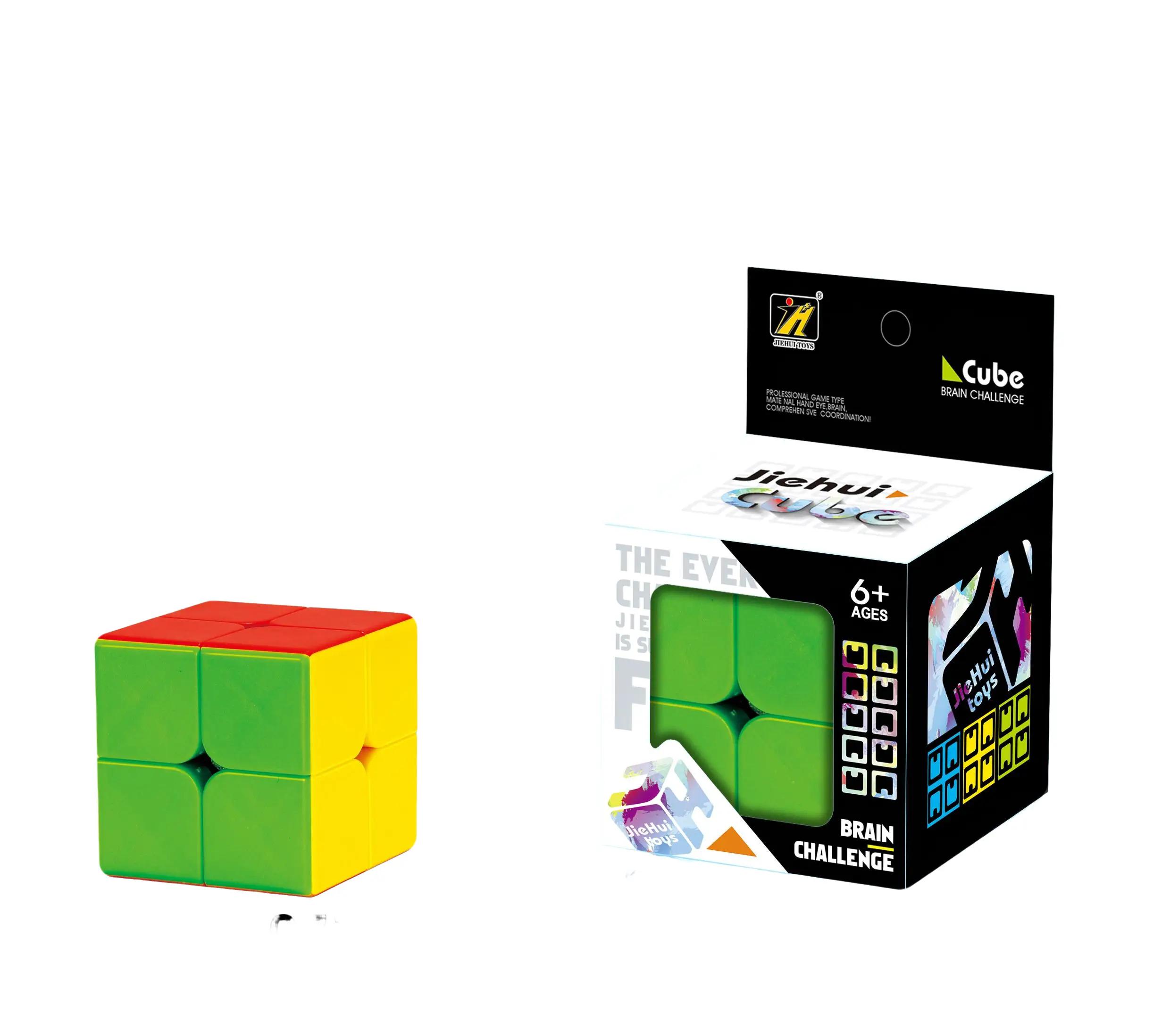 AleeToys ( 2x2 ) รูบิค พีระมิดลูกบาศก์รูบิค รูบิดลูกบาศก์ ของเล่นสำหรับฝึกสมาธิ