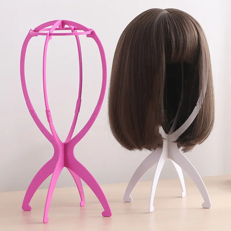 Giá đỡ tóc giả S07GD01 Kệ đỡ tóc giả wig Giá nhựa treo tóc giả Giá đỡ mũ