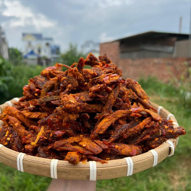 KHÔ Bò Miếng VỤN MỀM NHÍ 500gr Cay Snack Ăn Vặt Food