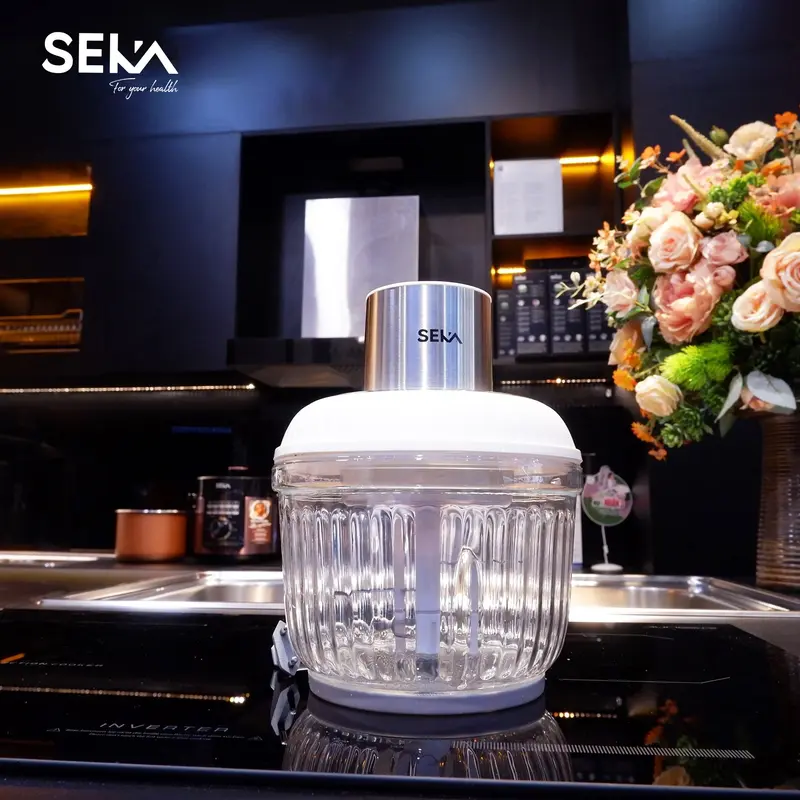 Cối xay đa năng seka, xay thịt, xay củ quả, xay rau bảo hành chính hãng 1 năm Xay Sinh Tố 2