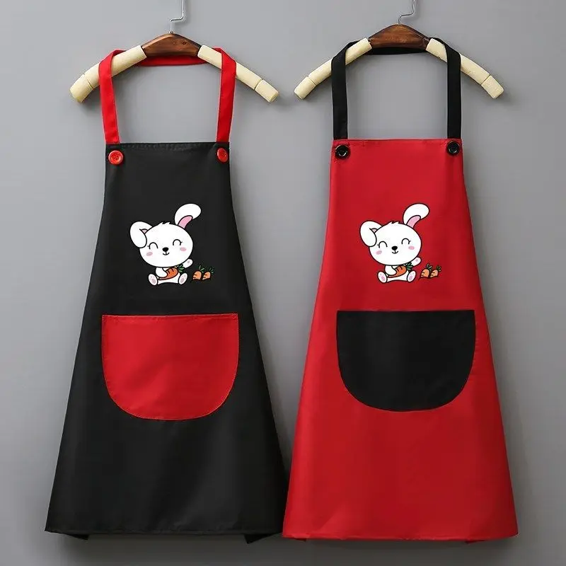 Tạp Dề Nấu Ăn Nhà Bếp, Thời Trang Dễ Thương, Chống Thấm Nước Và Chống Dầu, Dành Cho Nữ Và Người Lớn, Thích Hợp Cho Quần Áo Làm Việc, Mỏng, Có Thể Tùy Chỉnh