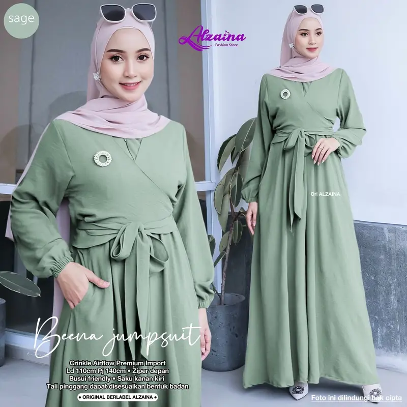 BEENA JUMPSUIT || CRINKLE PREMIUM IMPORT 3