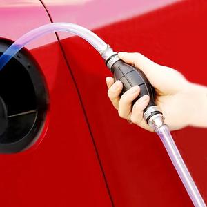 Bomba de transferencia de combustible manual, bomba de succión de aceite y agua con Dirección de flujo grande y duradera para varios vehículos