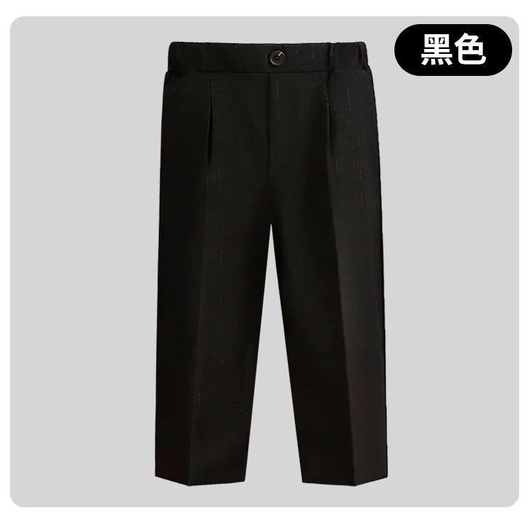Product Introduction of กางเกงชุดเด็ก, กางเกงสูทสีทึบ, สำหรับเด็กชาย, นักเรียนชั้นประถมศึกษา, ชุดการแสดง, กางเกงขายาวลำลองฤดูใบไม้ผลิและฤดูใบไม้ร่วง 27