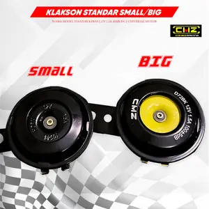 CMZ Racing Klakson Standar – Big/Small, 12V DC, 105dB, Universal Motor PNP - AFF5