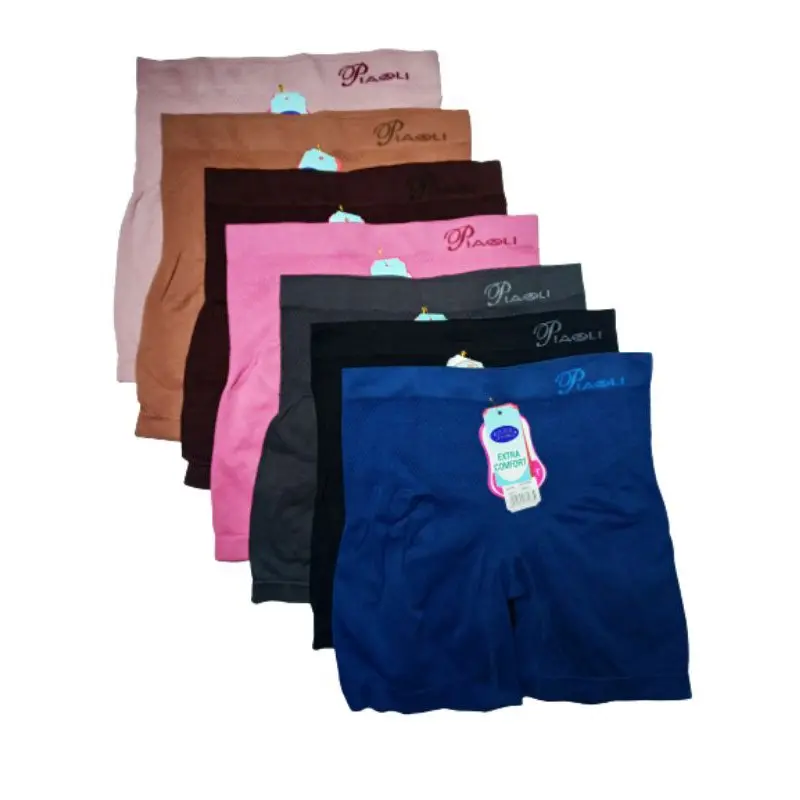 3 Pcs - PIAOLI Celana Dalaman Strit Short Rajut All Size Cewek 7