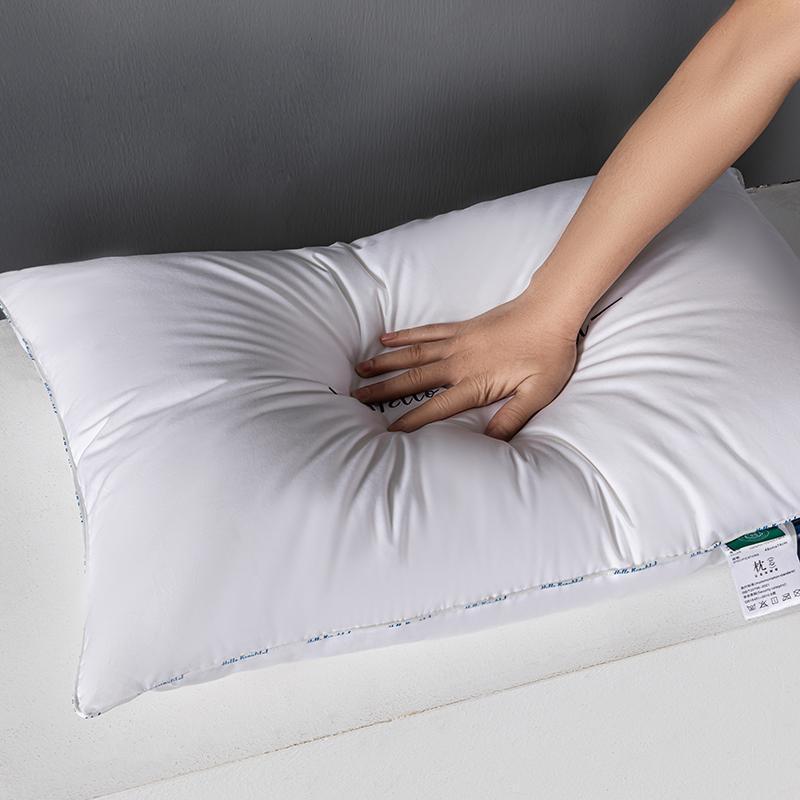 Product Introduction of Solid Color Pillow Insert, 2 Counts Modern Simple Skin-friendly Comfortable Pillow Core, Bedding Supplies for Home Hotel Dormitory 7