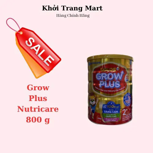 Sữa  Bột Grow Plus Đỏ 800 Đủ Số _ Khởi Trang Mart