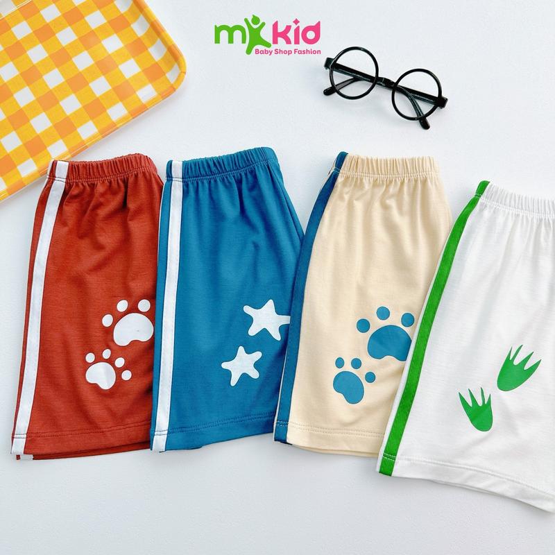 Bộ Đồ Cộc Tay Cho Bé Trai Bé Gái 9-30KG , Bộ Ngắn Tay hoạ tiết Hoạt Hình dễ thương, Chất thun lạnh Mềm Mát cho bé mặc nhà,  đi học 8