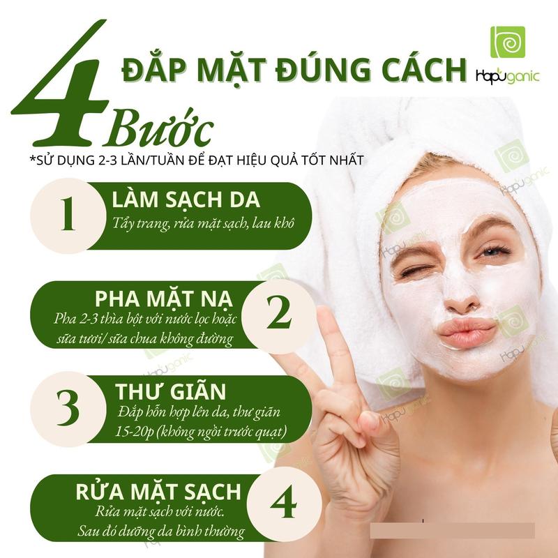Hũ Bột Đậu Xanh Sấy Lạnh Nguyên Chất Hapuganic 1
