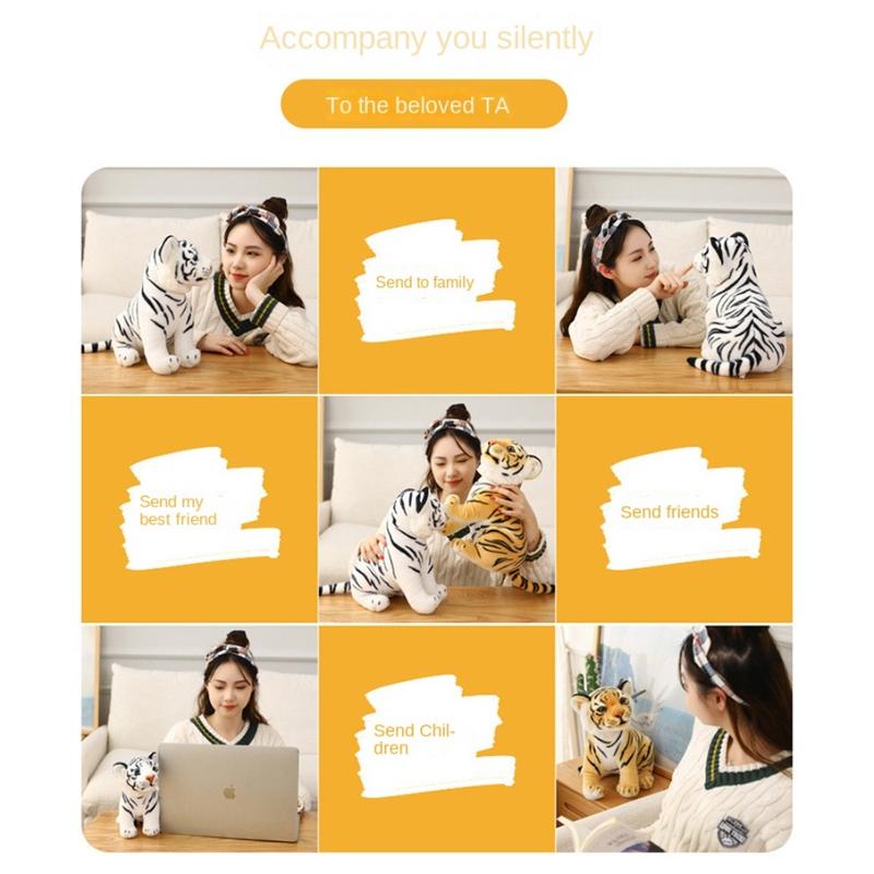 Product Introduction of Đồ Chơi Nhồi Bông Mô Phỏng Hổ Con, Búp Bê Đồ Chơi Hổ Babg Sống Động Như Thật, Động Vật Hoang Dã Mềm Mại, Búp Bê Nhồi Bông PP Cotton, Đồ Chơi Nhồi Bông Để Trang Trí Nhà Cửa Thú Bông Thú Nhồi Bông Toy Phát Nhạc 10